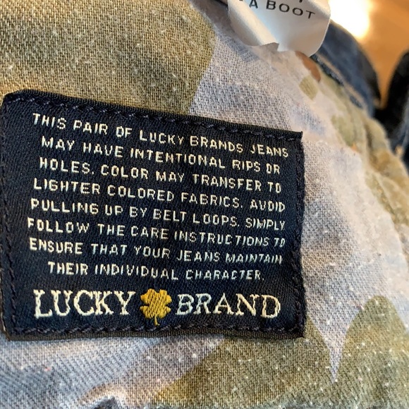 Rare Vintage Lucky Brand Lola Boot cutoffs - Picture 8 of 14